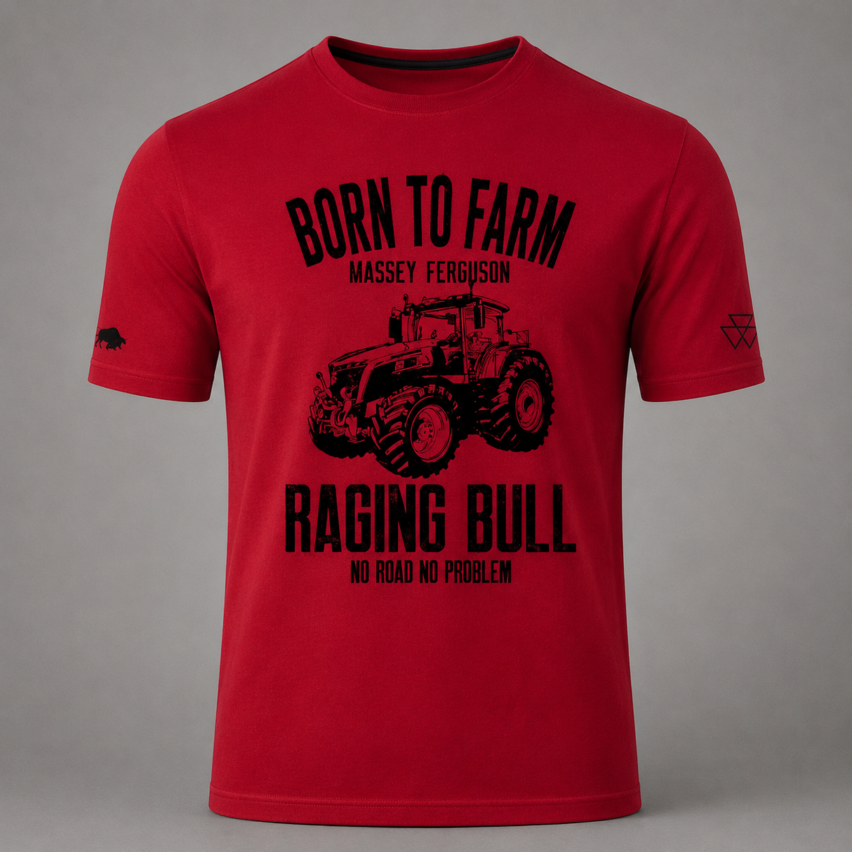 Massey Ferguson "Born to Farm" T-Shirt – Red | Limited Edition | X993622403
