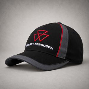 Massey Ferguson Kids' Black & Grey Cap – S Collection Inspired | X993482303000