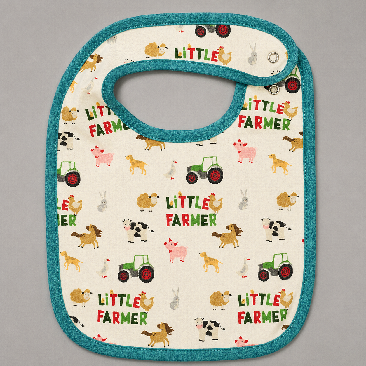 Fendt Baby Bib – Soft Organic Cotton with Popper Buttons | X991023156000