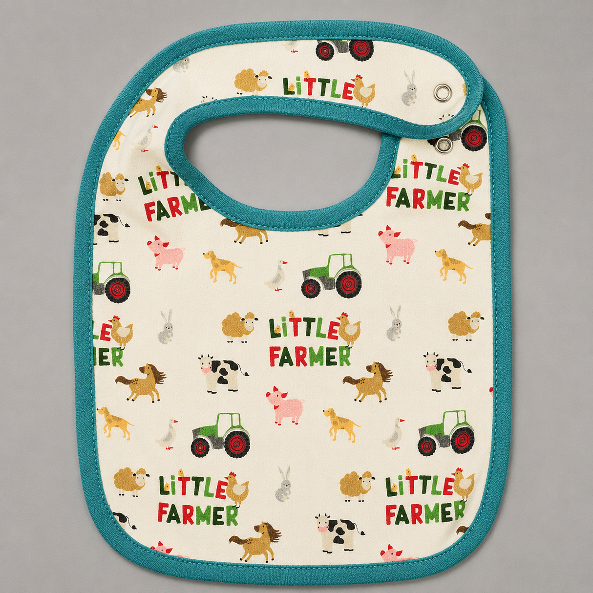 Fendt Baby Bib – Soft Organic Cotton with Popper Buttons | X991023156000