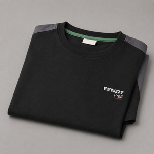 Fendt Profi T-Shirt – Sporty Two-Tone Design with Reflective Print | X99102217C