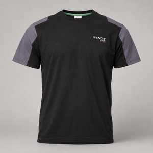 Fendt Profi T-Shirt – Sporty Two-Tone Design with Reflective Print | X99102217C