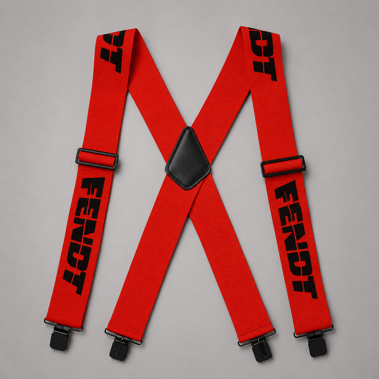 Fendt Orange Braces – Adjustable X-Back Suspenders with Metal Clips | X991021089000