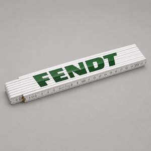 Fendt Folding Ruler – 2m Wooden Measuring Tool | X991004094000