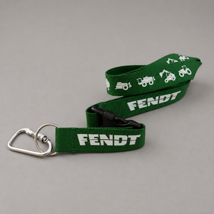 Fendt Cotton Lanyard – Sturdy Design with Metal Key Ring & Snap Hook | X991020243000