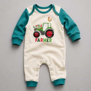 Fendt Baby Romper – Long Sleeve with Tractor Print | X991023166000