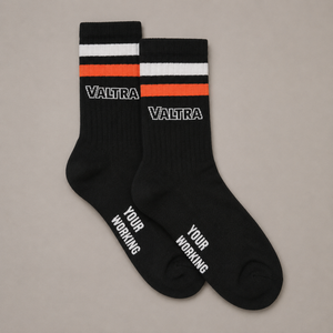 Valtra Black Athletic Socks – Comfort & Durability | V42802916