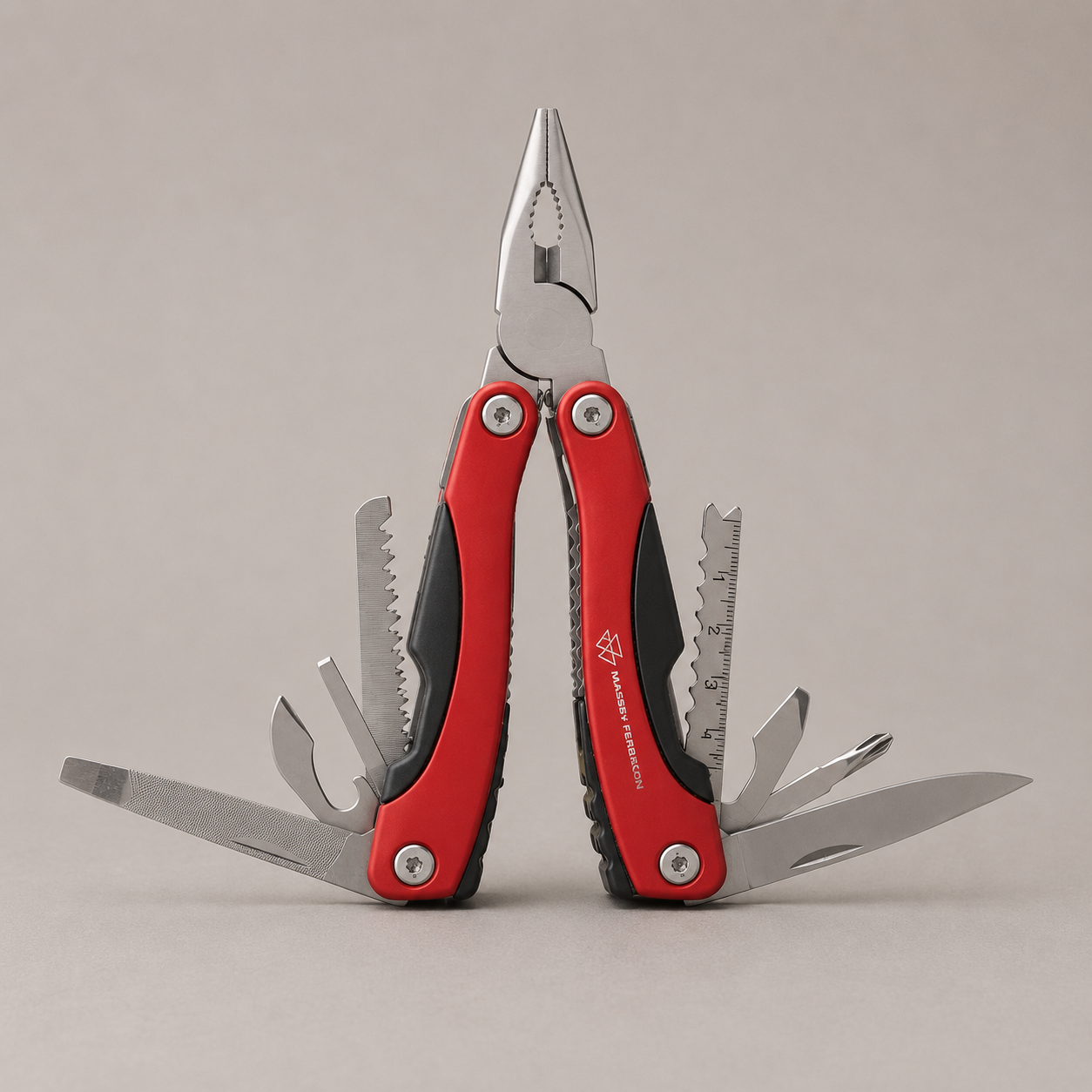 Massey Ferguson Multi-Tool Kit – 14-in-1 Compact & Durable | X993032201000