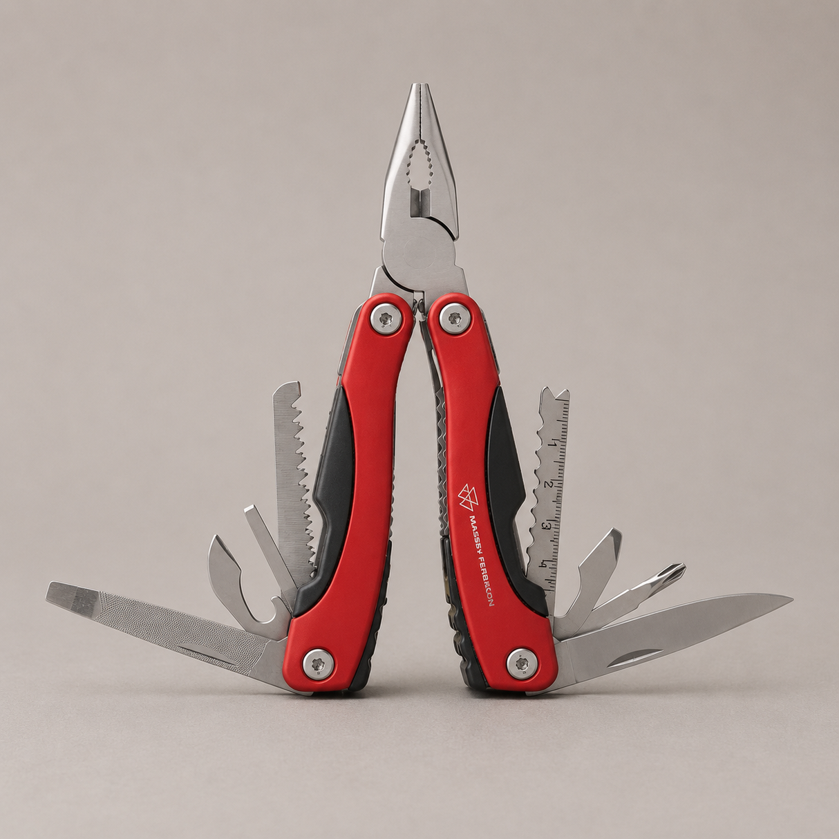 Massey Ferguson Multi-Tool Kit – 14-in-1 Compact & Durable | X993032201000