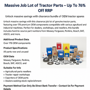 Massive Job Lot OEM Tractor Parts Bundle | 179+ Items | 76% Off RRP