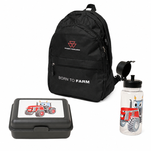 Massey Ferguson Back to School Bundle | Backpack, Lunch Box & Bottle