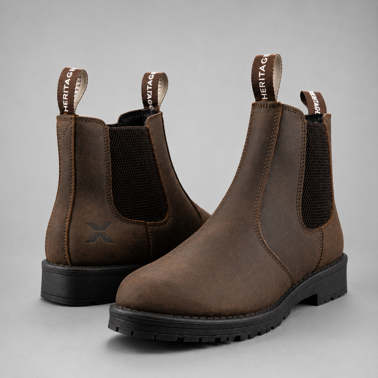 Xpert Heritage Saddler Dealer Boot – Durable & Stylish Non-Safety Boot | Rustic Brown