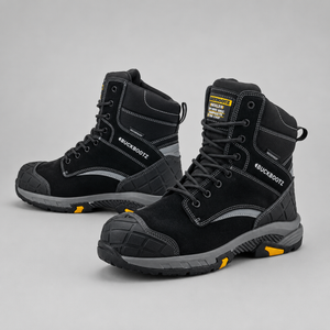 Buckbootz BLASTZ Stone Waterproof Safety Boots S7S Lace Zip