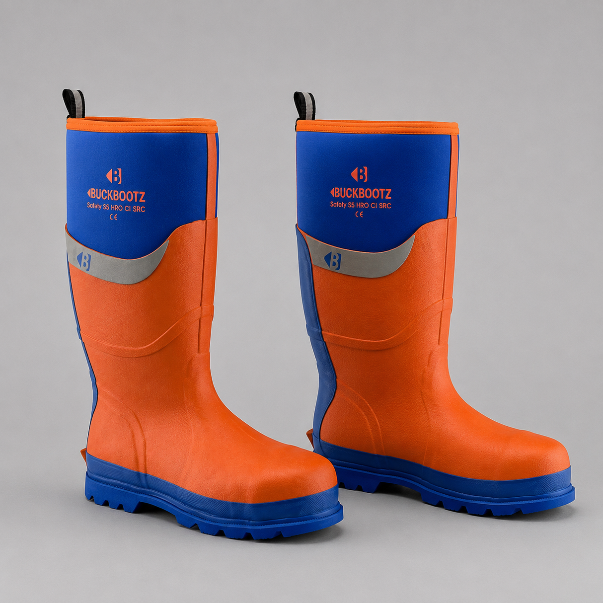 Buckler Safety Buckbootz – BBZ6000OR | Waterproof S5 Safety Wellington Boot