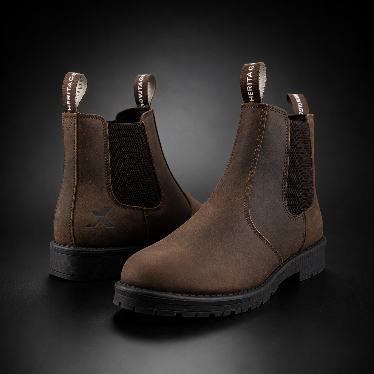 Xpert Heritage Saddler Dealer Boot – Durable & Stylish Non-Safety Boot | Rustic Brown