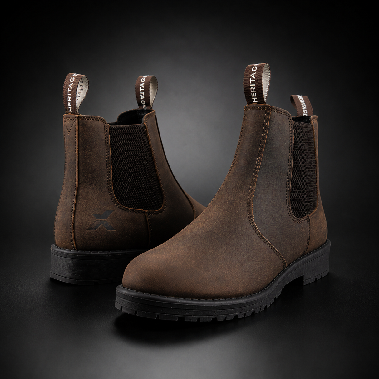 Xpert Heritage Saddler Dealer Boot – Durable & Stylish Non-Safety Boot | Rustic Brown