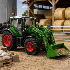 Fendt 724 Vario 1:32 Scale Model – With Functional Front Loader | X991022222000