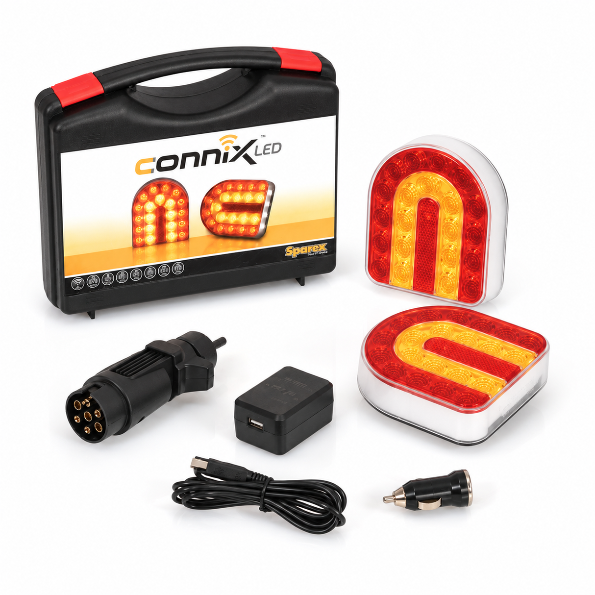 Connix Lighting Set - Wireless, Magnetic. - Sparex Part S.130977