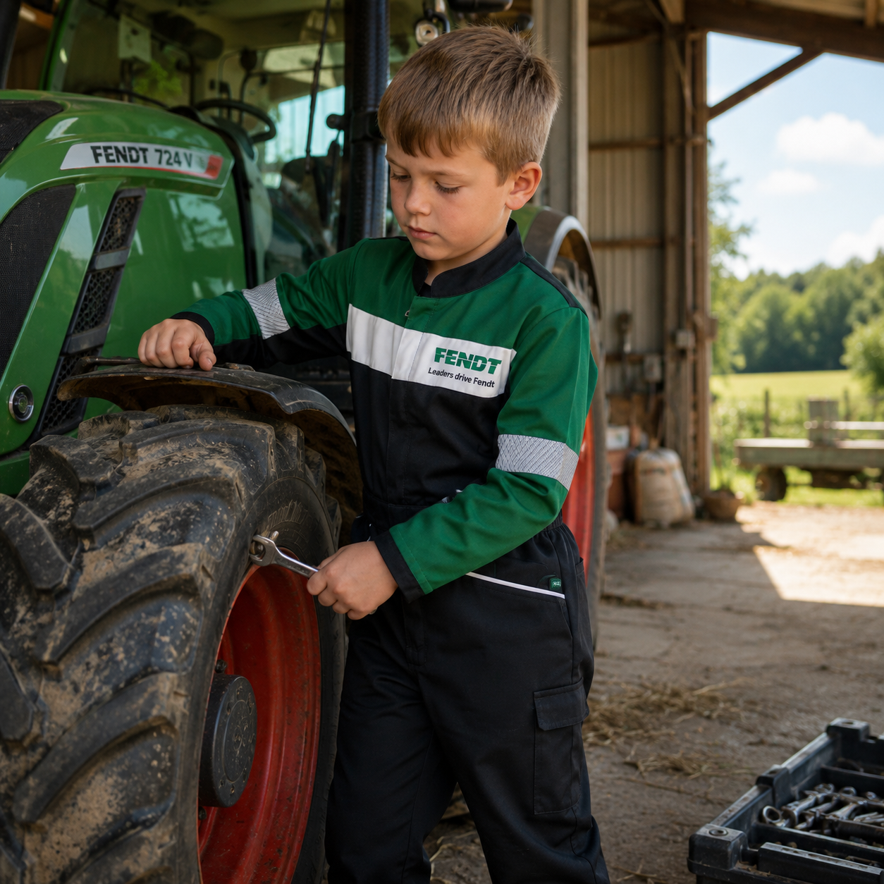 Fendt Kids’ Overalls – Durable, Lightweight & Comfortable | X99102414