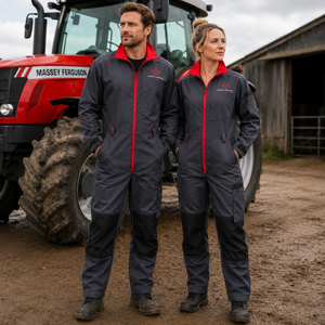 Massey Ferguson Simple Zip Overall – Durable & Functional Workwear | X993532201