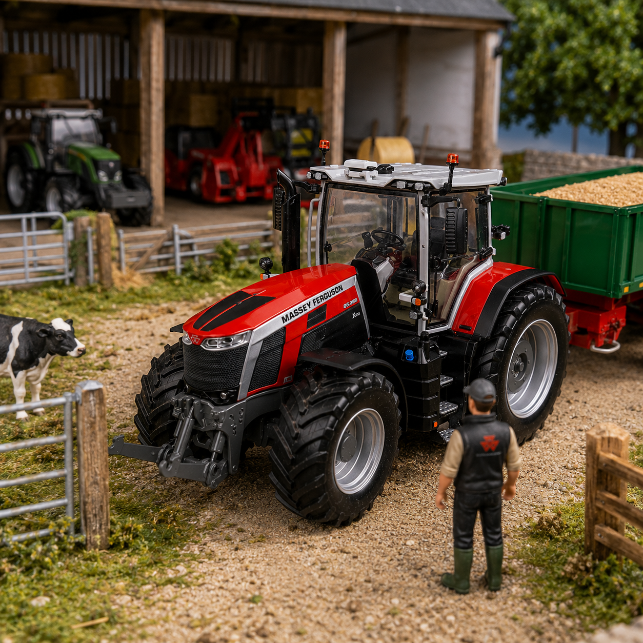 MF 8S.265 Xtra 1:32 Scale Model, Performance & Innovation - Model X993032506817