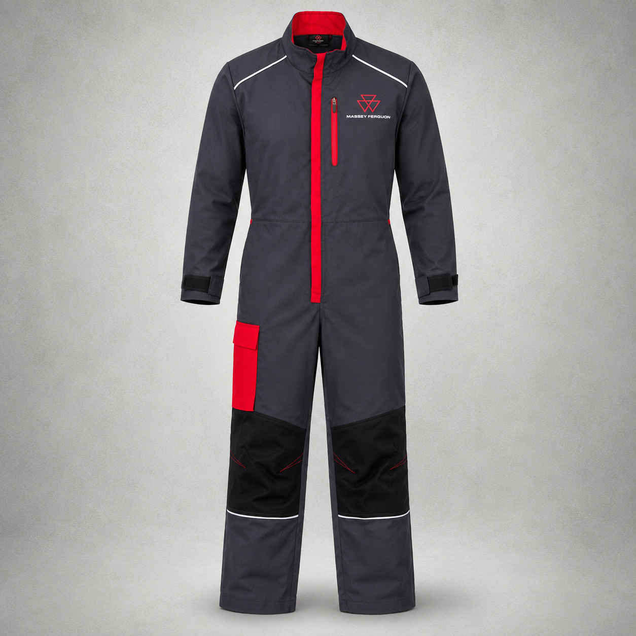 Massey Ferguson Kids' Overall – Durable, Reflective & Adjustable Workwear | X993532207