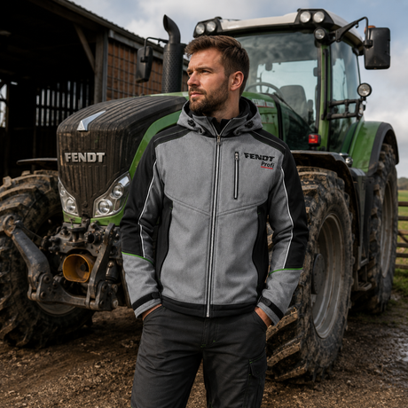 Fendt Men’s Profi Winter Softshell Jacket – Warm & Durable | X99102026C