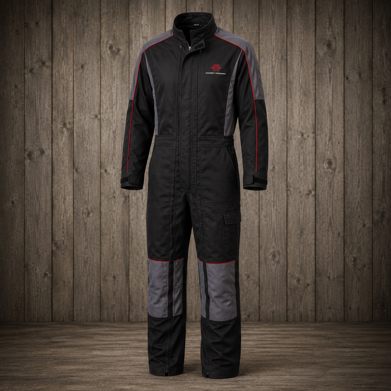Massey Ferguson S Collection Overalls – Double Zip, Durable Workwear | X993482202