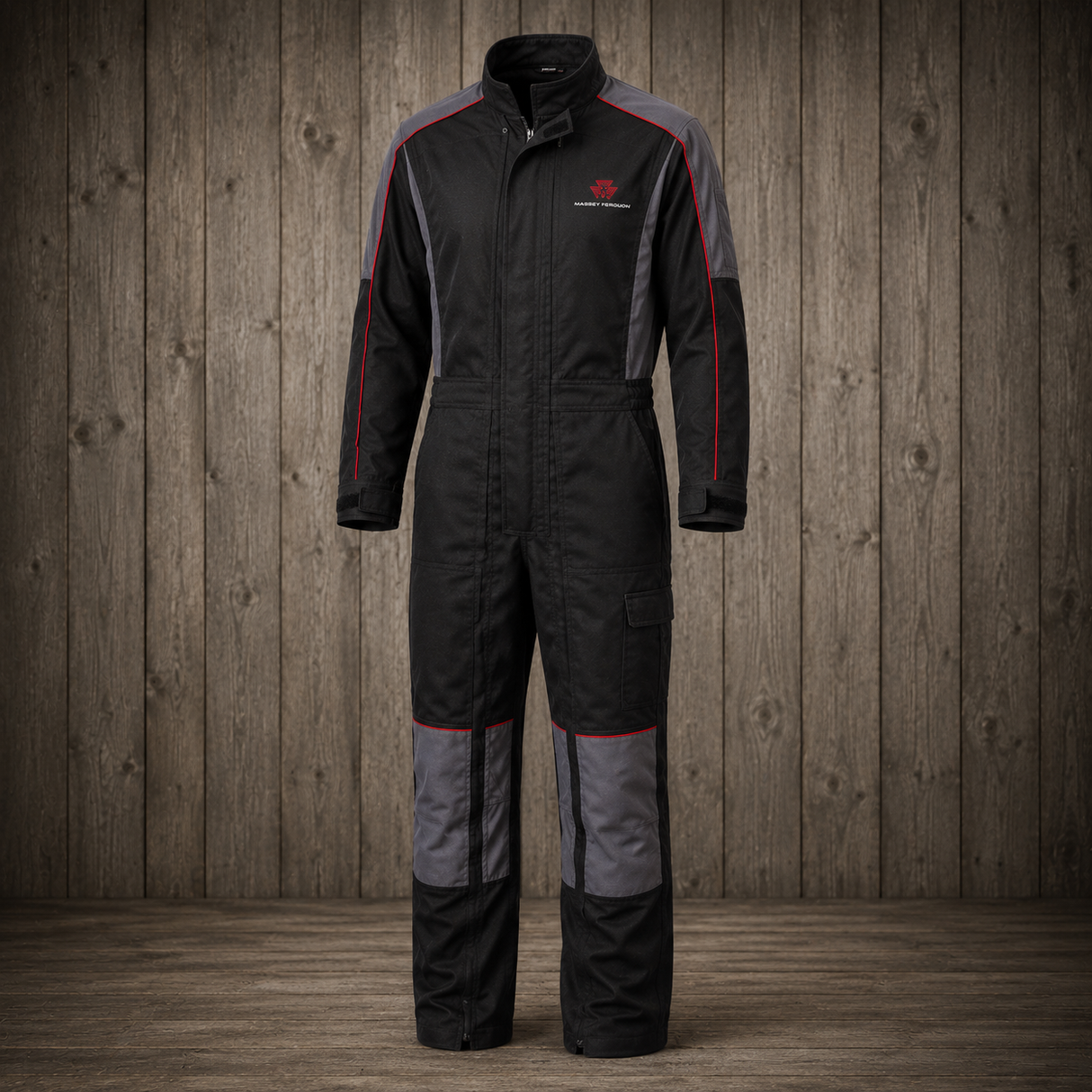 Massey Ferguson S Collection Overalls – Double Zip, Durable Workwear | X993482202