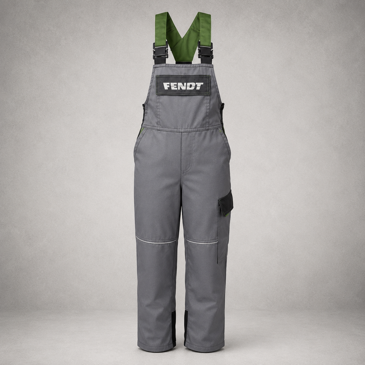 Fendt Kids' Bib & Brace Overalls – X991018099 | Durable & Reflective Workwear