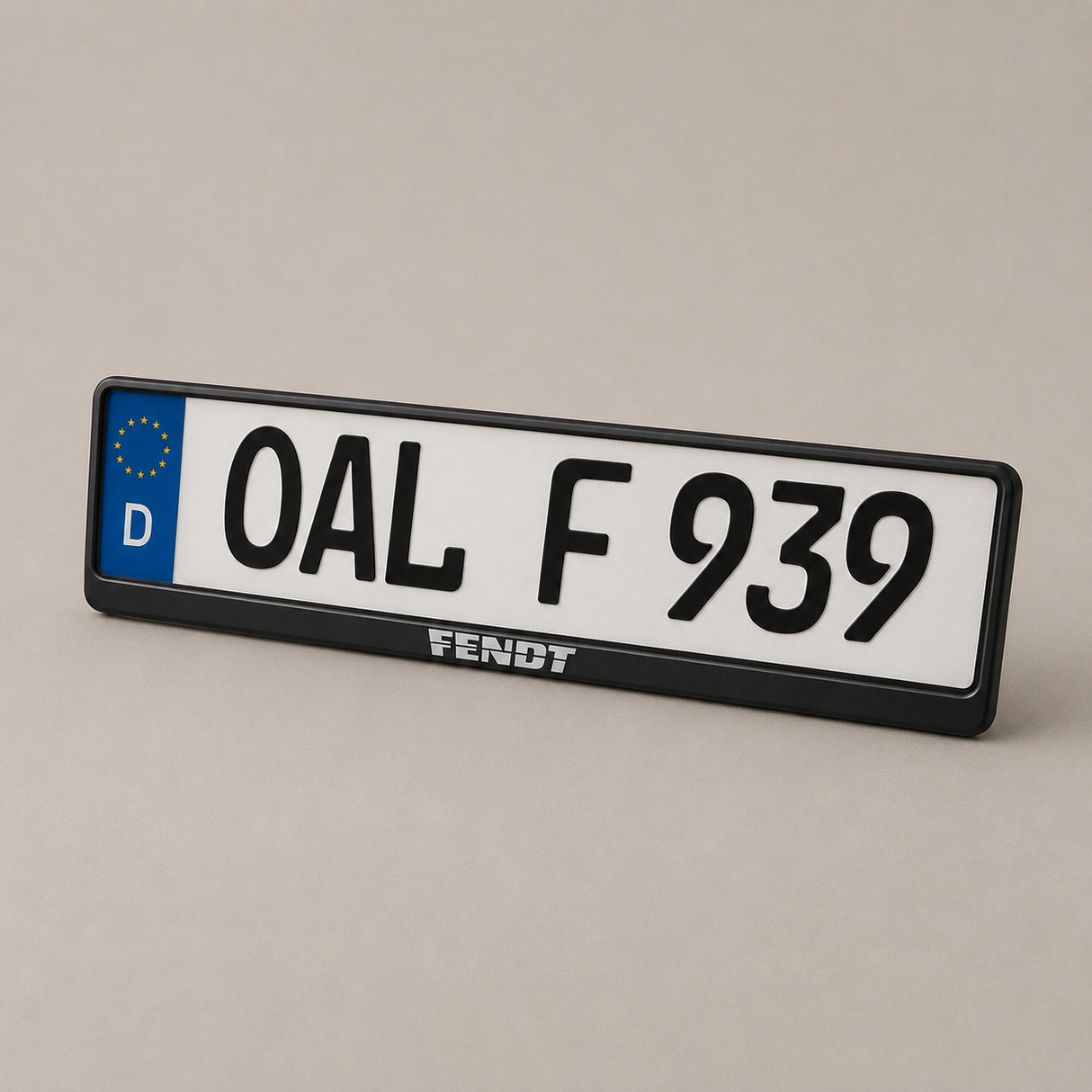 Fendt Registration Plate Holder – Universal Fit for Vehicles & Machinery | X991000090000