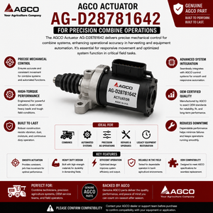 AGCO Actuator AG-D28781642 for Precision Combine Operations