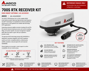 AGCO 700S RTK Receiver Kit | GNSS Smart Antenna | AG-AG430261