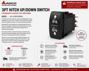 AGCO 3Pt Hitch Up/Down Switch for Massey & Valtra | AG-4289350M4
