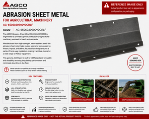 AGCO Abrasion Sheet Metal for Agricultural Machinery | AG-650603090090