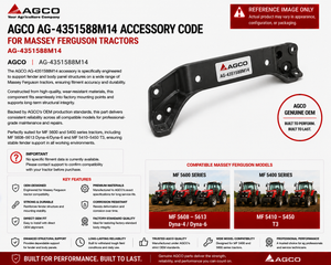 AGCO AG‑4351588M14 Accessory Code – For Massey Ferguson Tractors
