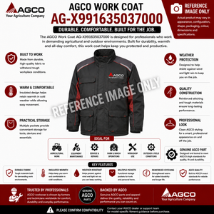 AGCO | Work Coat | AG-X991635037000