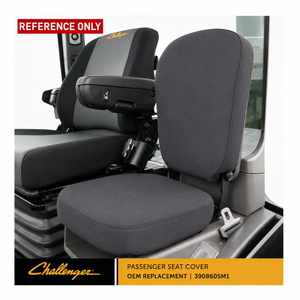 Challenger Passenger Seat Cover OEM Replacement for Tractors | 3908605M1