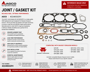 *STOCK CLEARANCE* - AGCO Joint/Gasket Kit - OEM for Massey Ferguson Tractors - 4224053Z91