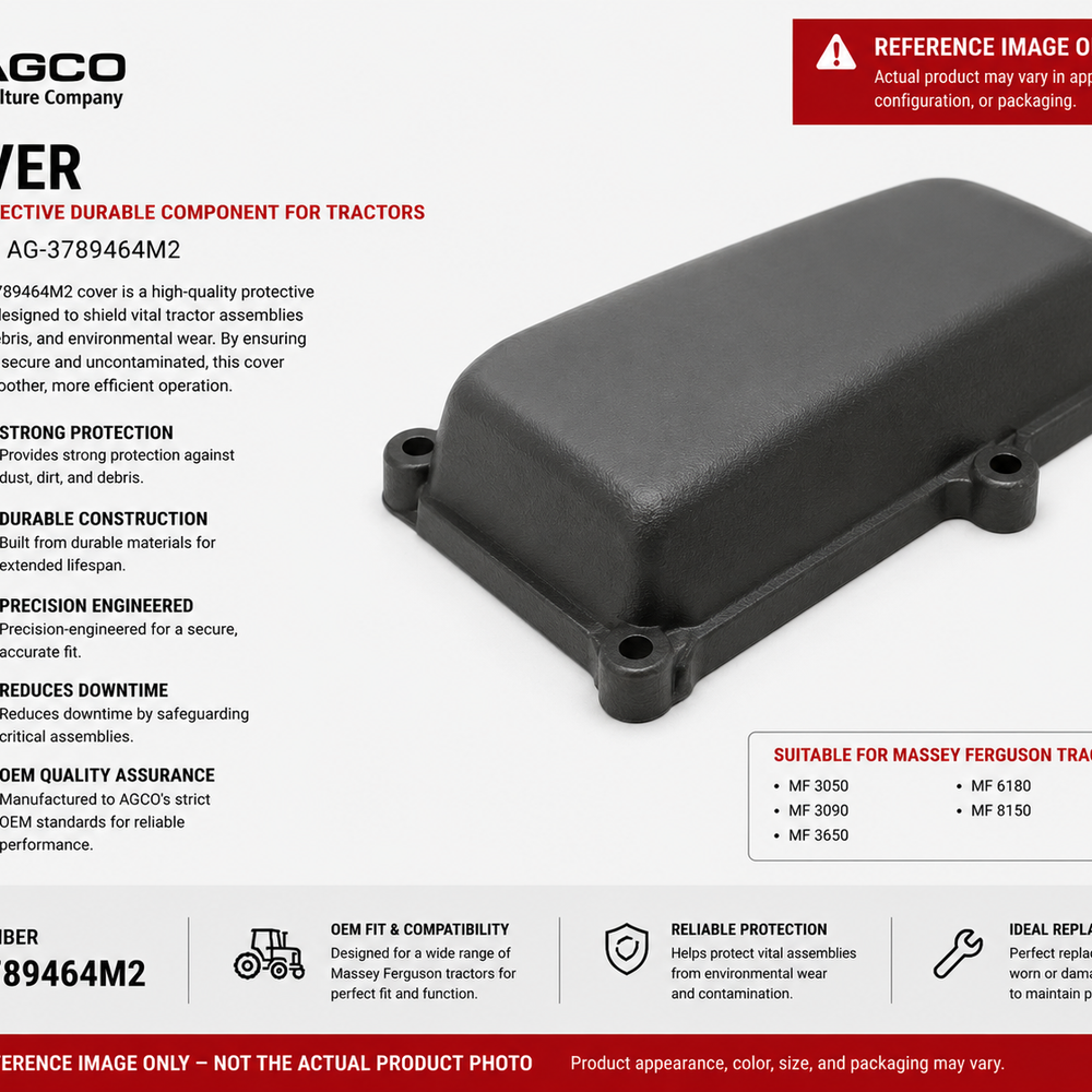 AGCO Cover OEM Protective Durable Component for Tractors | AG-3789464M2