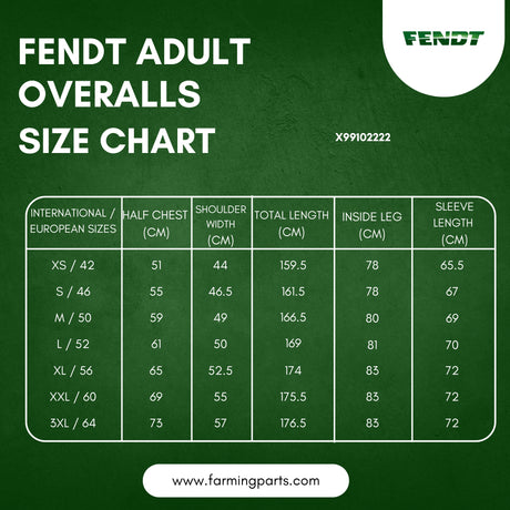 New Fendt Adults’ Overalls – Durable, Lightweight & High-Visibility | X99102222