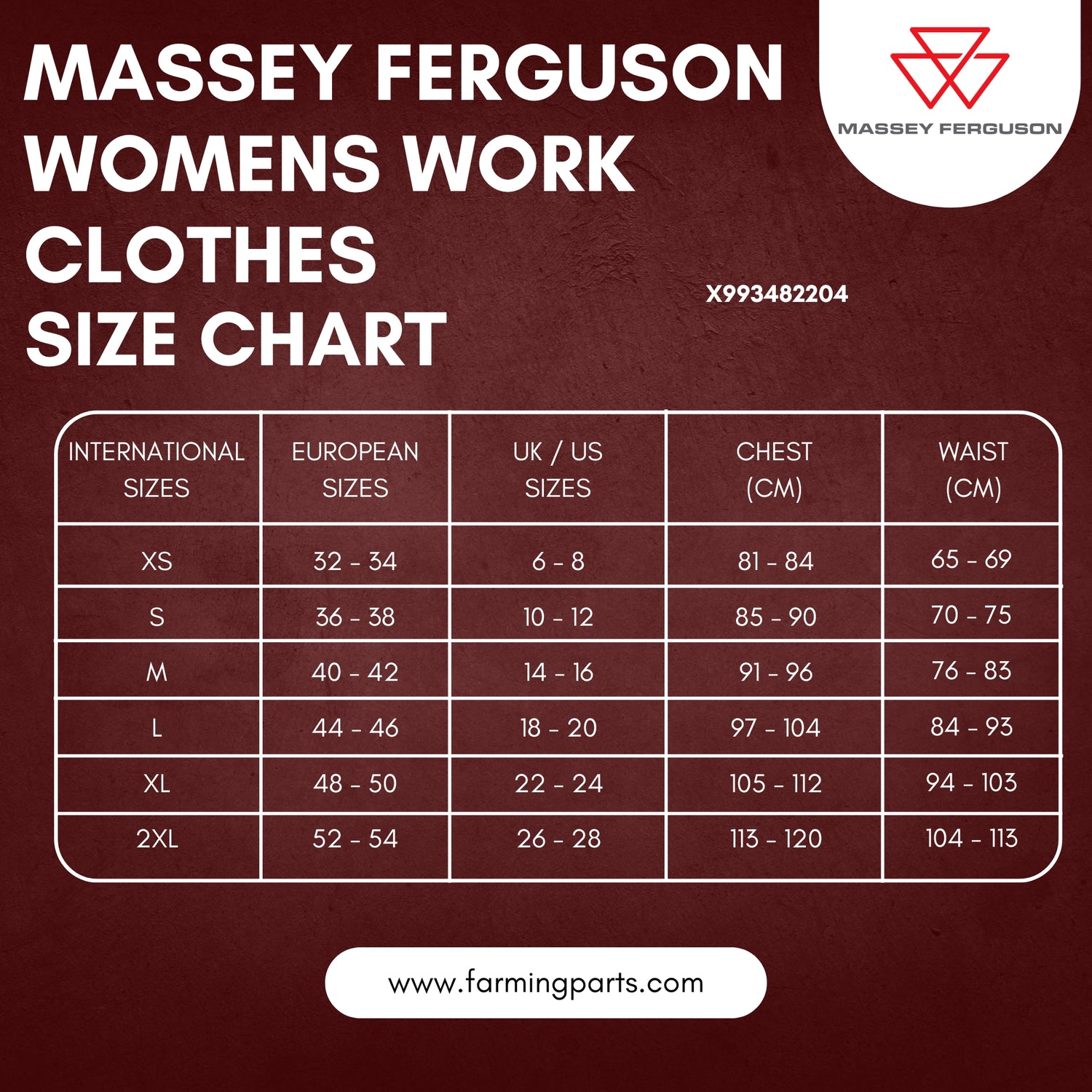 Massey Ferguson S Collection Bib & Brace – Durable & Comfortable Workwear | X993482204