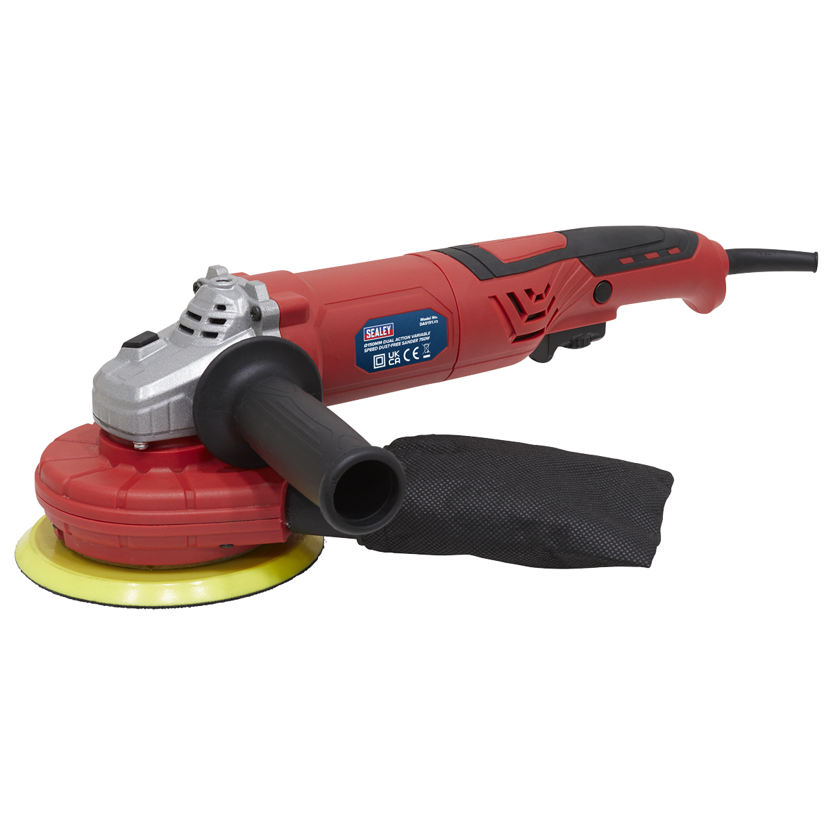 Random Orbital Sander Variable Speed Dust-Free Ø150mm 750W/230V - DAS151 - Farming Parts