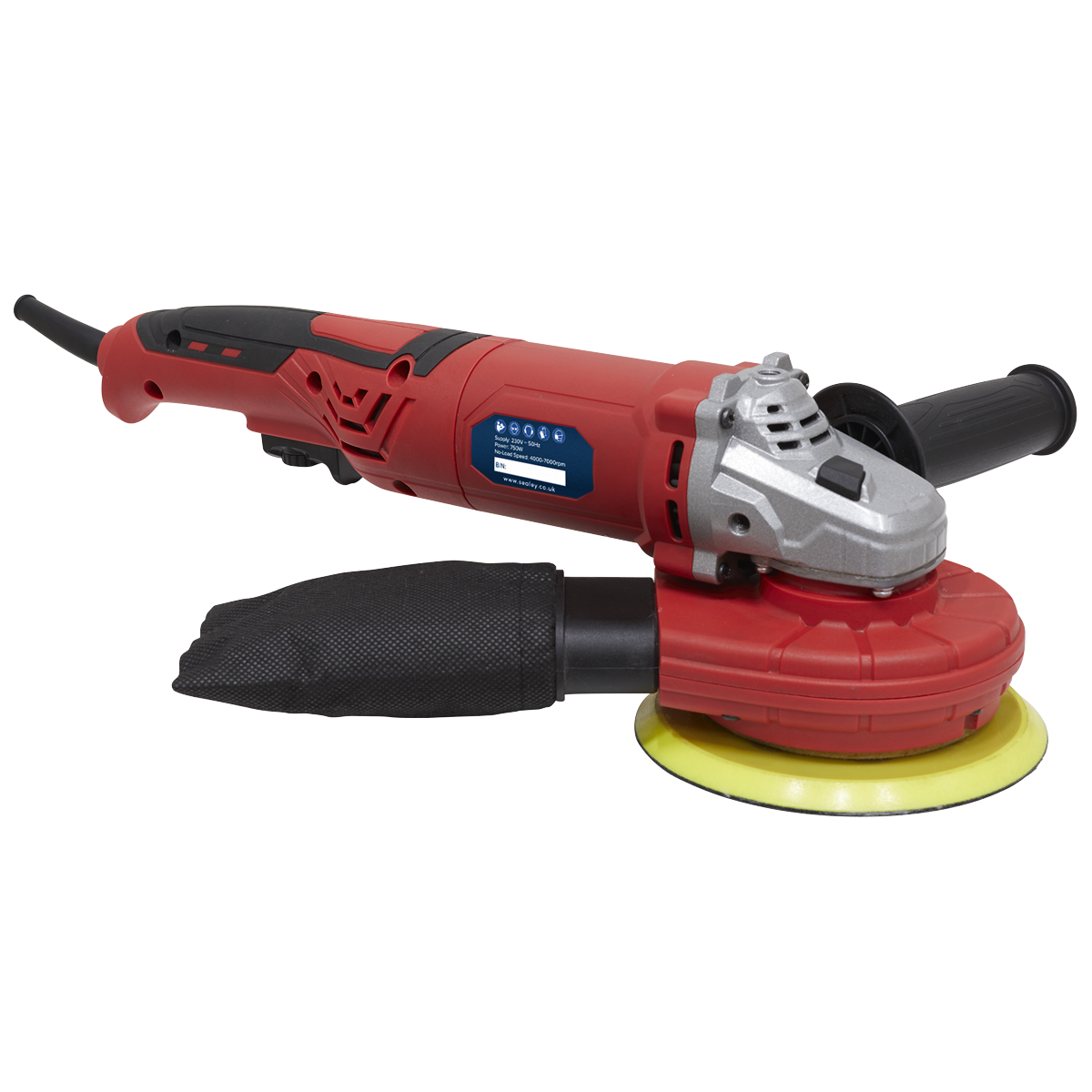 Random Orbital Sander Variable Speed Dust-Free Ø150mm 750W/230V - DAS151 - Farming Parts