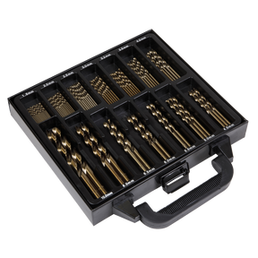 Drill Bit Set HSS Cobalt Fully Ground 99pc - DBS99CB - Farming Parts