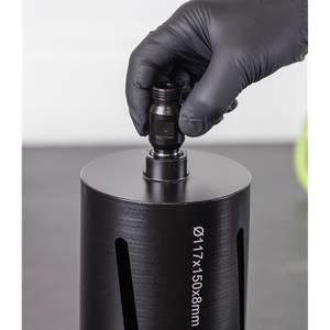 Diamond Core Drill Adaptor with Through Hole 1/2"BSP Male to 1/2"BSP Male - SE-DCD01