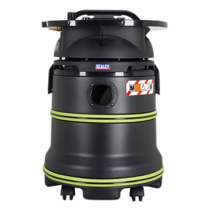 Vacuum Cleaner Industrial Dust-Free Wet/Dry 35L 1000W/230V Plastic Drum M-Class Self-Clean Filter - DFS35M - Farming Parts