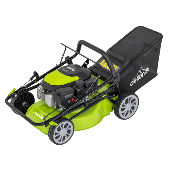 Sealey | Dellonda Hand-Propelled Petrol Lawnmower Grass Cutter, 127cc 17"/41cm 4-Stroke - DG100