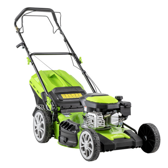 Sealey | Dellonda Self-Propelled Petrol Lawnmower Grass Cutter with Height Adjustment & Grass Bag 170cc 20"/51cm 4-Stroke Engine - DG102