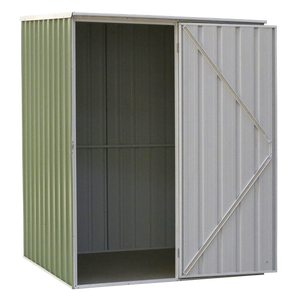 Sealey | Dellonda Galvanized Steel Storage Shed with Pent Style Roof 151 x 151 x 200cm - Green - DG114